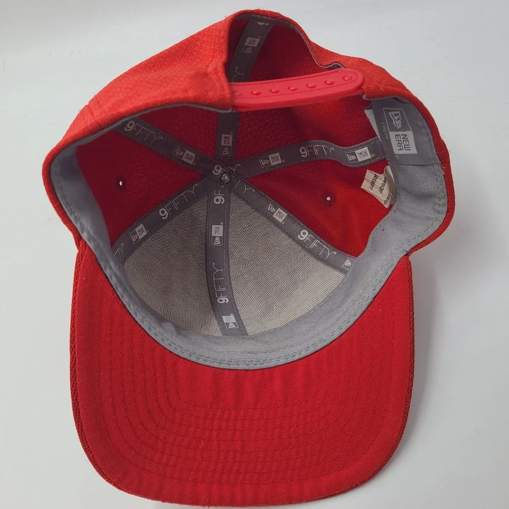 Youth Tampa Bay Buccaneers Hat Snapback New Era 9Fifty Red NFL Football Boys